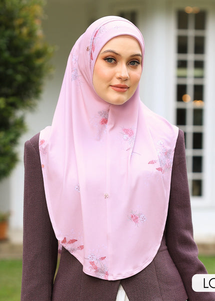 SO-MARJAN TWILL NC GARLAND in CLOUD PINK