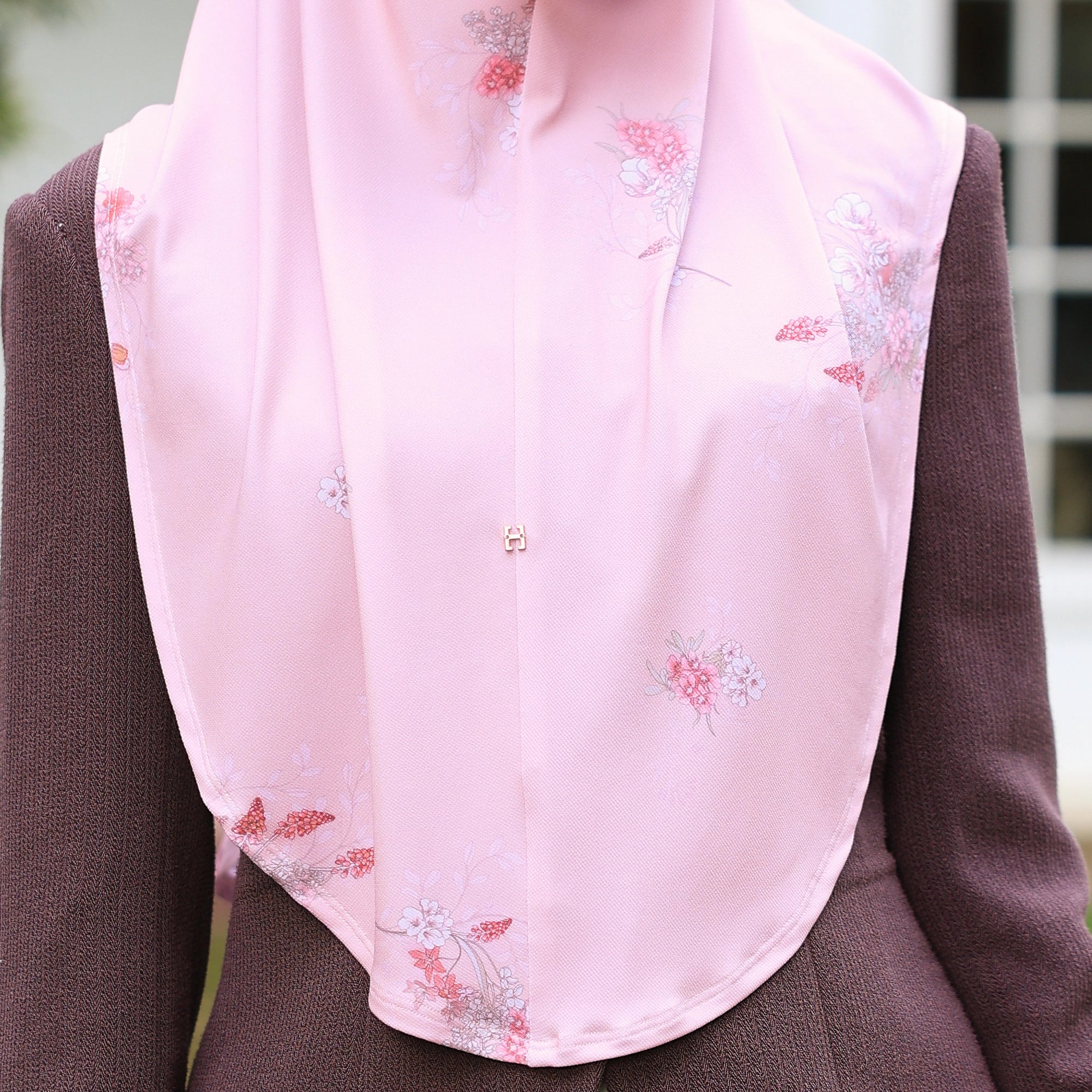 SO-MARJAN TWILL NC GARLAND in CLOUD PINK
