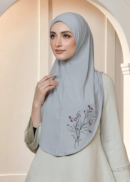 SO-MARJAN LUXE BELLFLOWERS in CLOUD GRAY