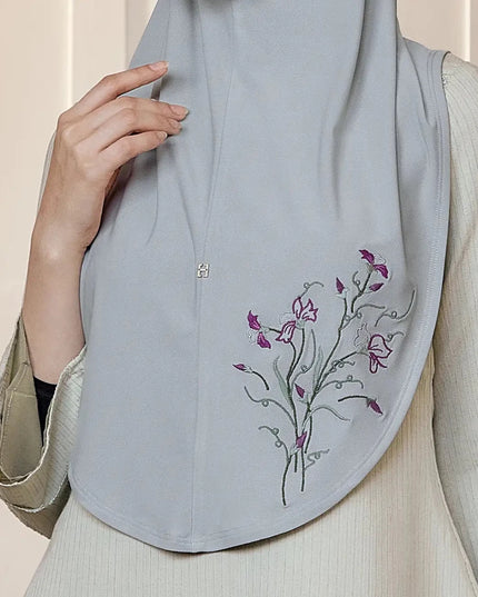 SO-MARJAN LUXE BELLFLOWERS in CLOUD GRAY