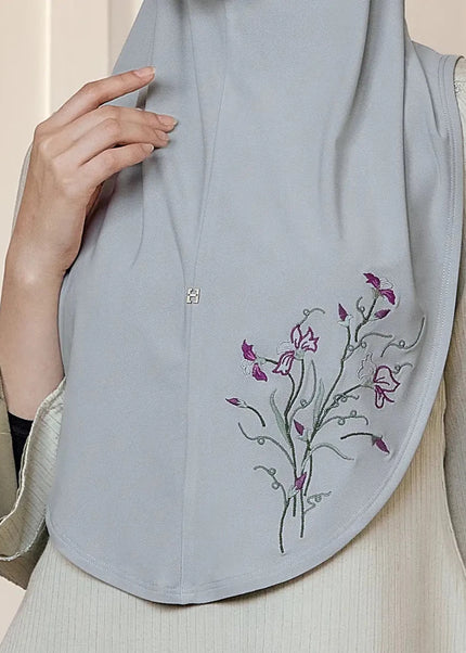 SO-MARJAN LUXE BELLFLOWERS in CLOUD GRAY