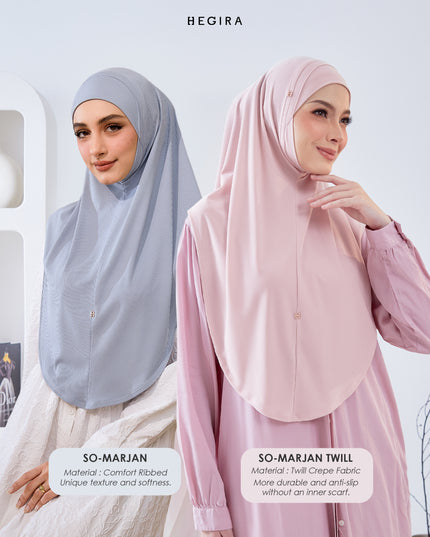 SO-MARJAN TWILL in BLACK