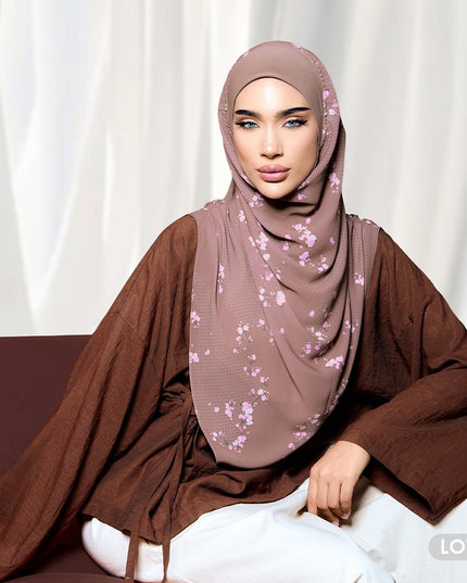 TAFFETY-SO ETERNAL SPRING in COCOA