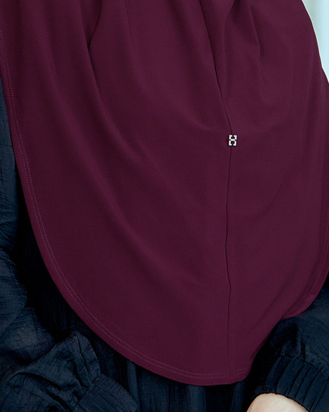 SO-MAHWISH IK in DARK CHERRY