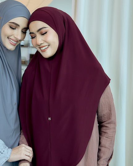 SO-MAHWISH IK in DARK CHERRY