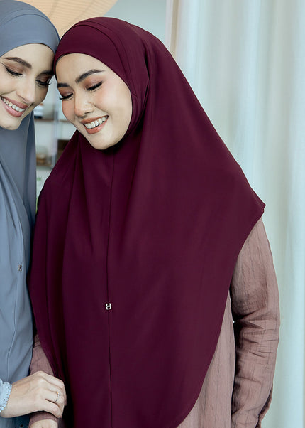 SO-MAHWISH IK in DARK CHERRY