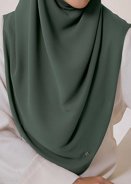 GRACEFULLY-SO PLAIN in DARK MOSS