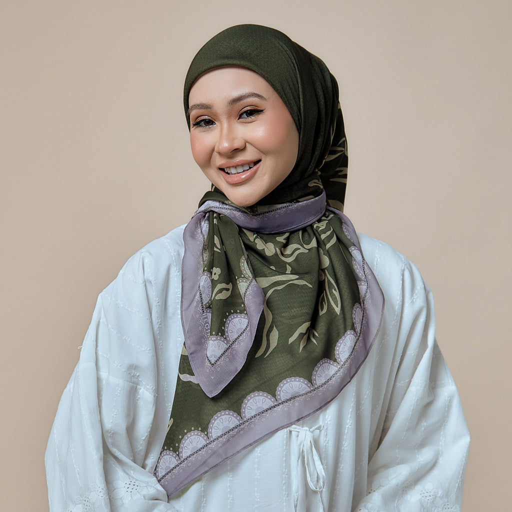 PS-SEPHIA VOILE in DARK OLIVE