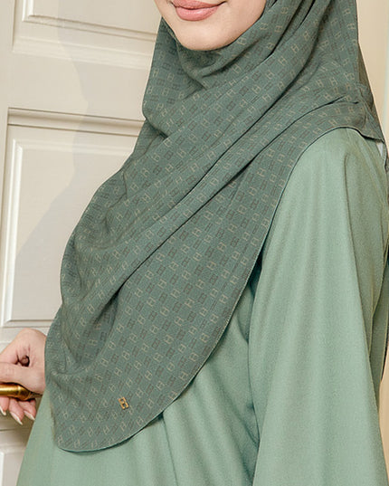 TWEELY-SO BASIC INITIALS in DARK SAGE