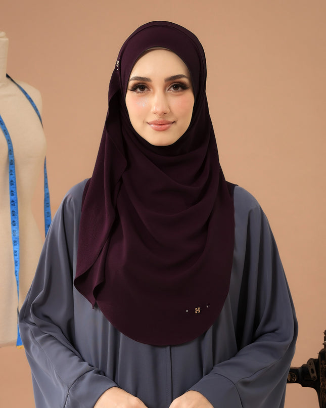 FABLY-SO in DARK BURGUNDY