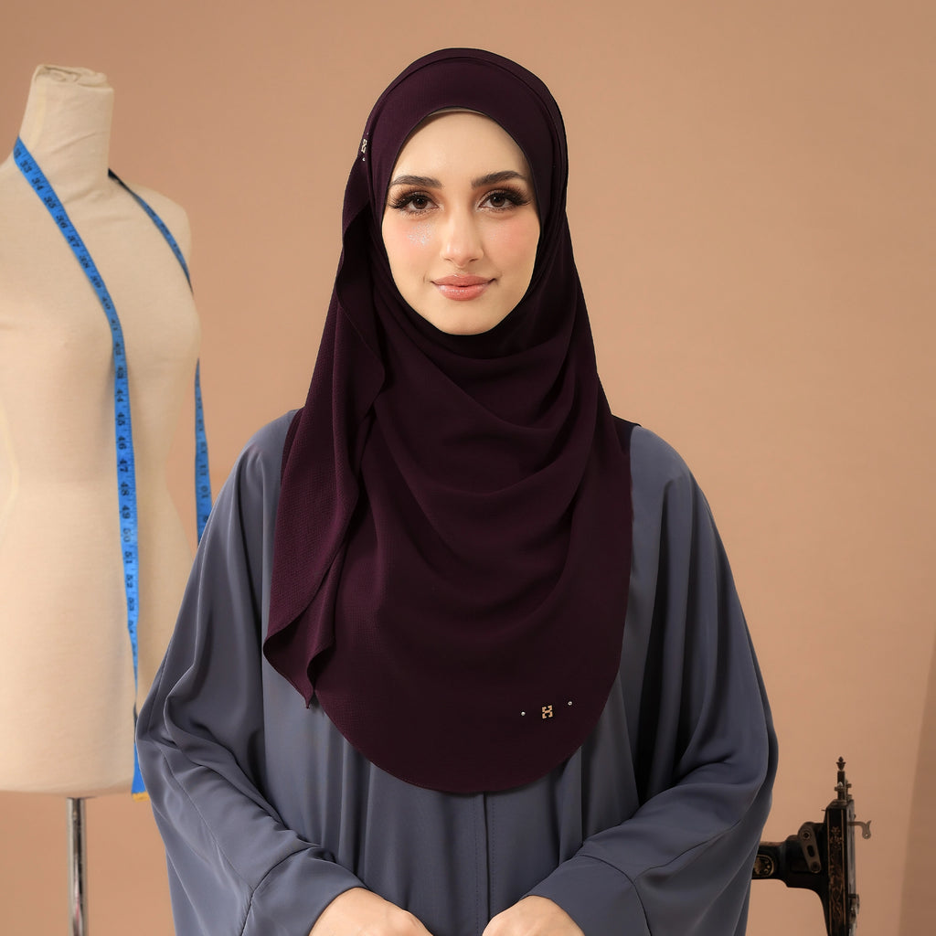 FABLY-SO in DARK BURGUNDY