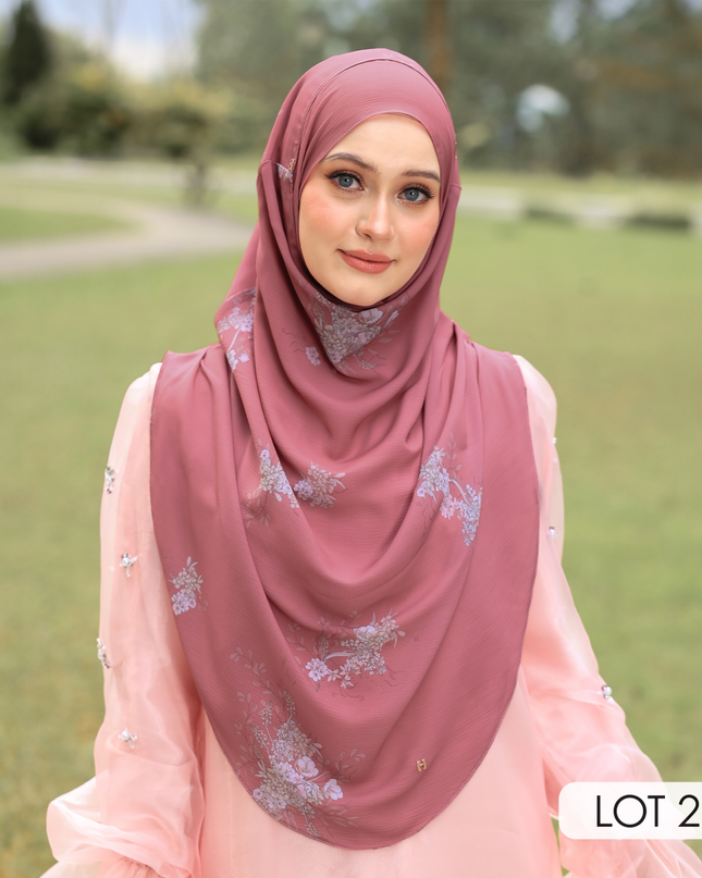 TWEELY-SO BASIC GARLAND in DEEP PUCE