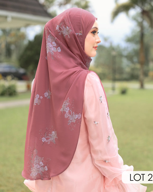 TWEELY-SO BASIC GARLAND in DEEP PUCE