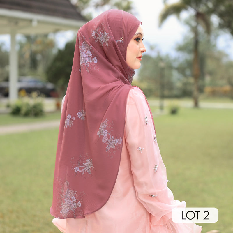 TWEELY-SO BASIC GARLAND in DEEP PUCE