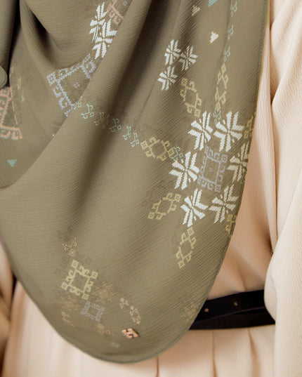 TWEELY-SO RUFFLES JALINAN in DRY SAGE