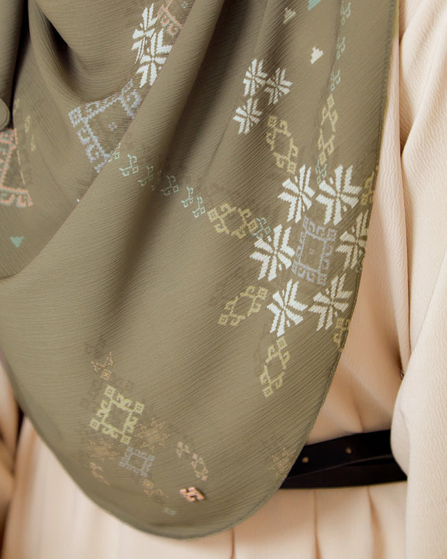 TWEELY-SO RUFFLES JALINAN in DRY SAGE