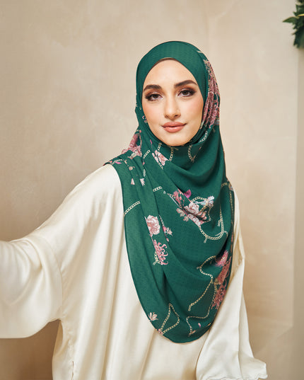 TWEELY-SO BASIC PERLA FLORA in EMERALD