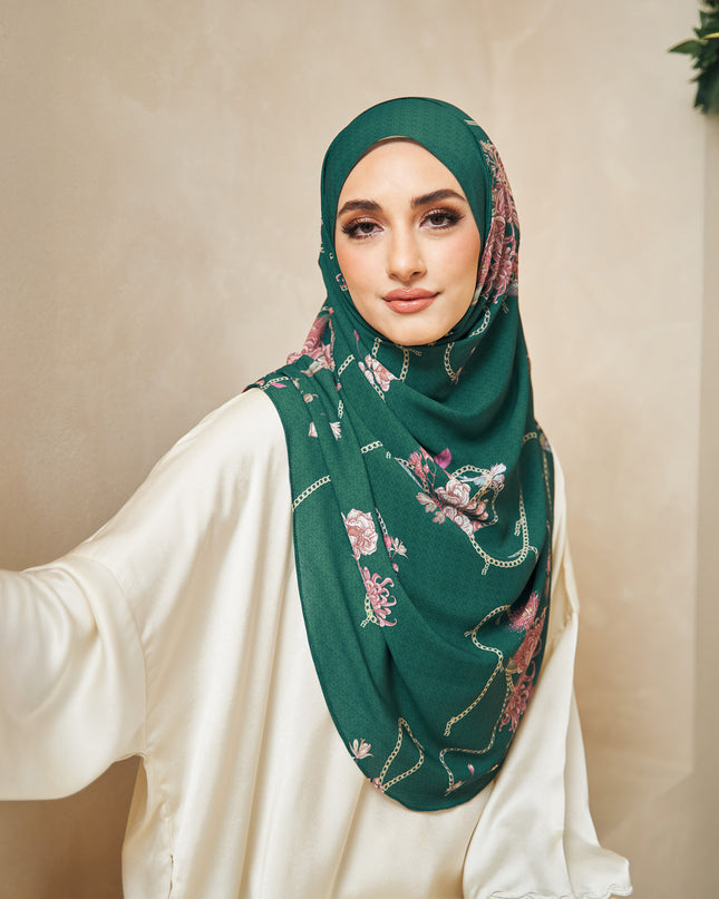 TWEELY-SO BASIC PERLA FLORA in EMERALD