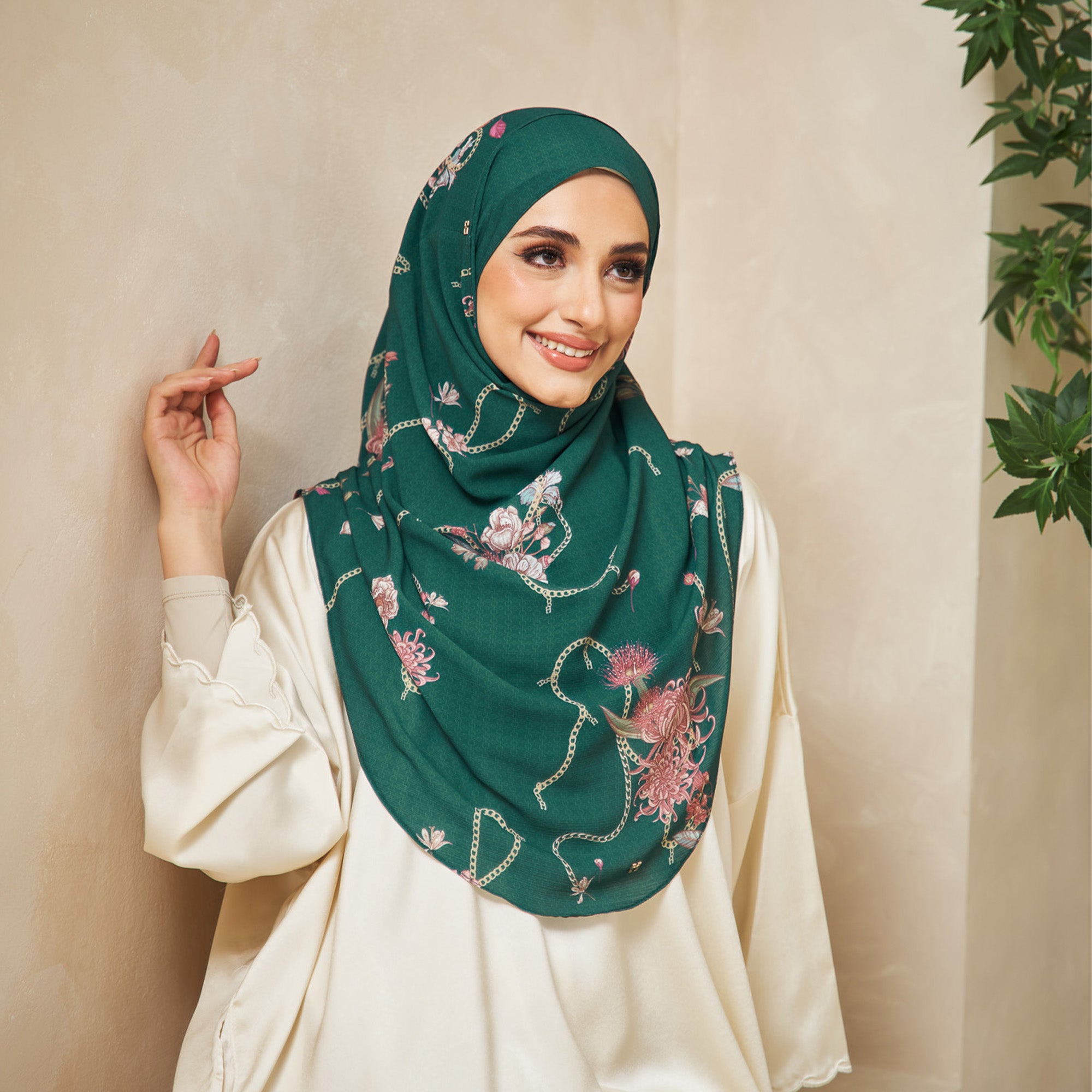 TWEELY-SO BASIC PERLA FLORA in EMERALD