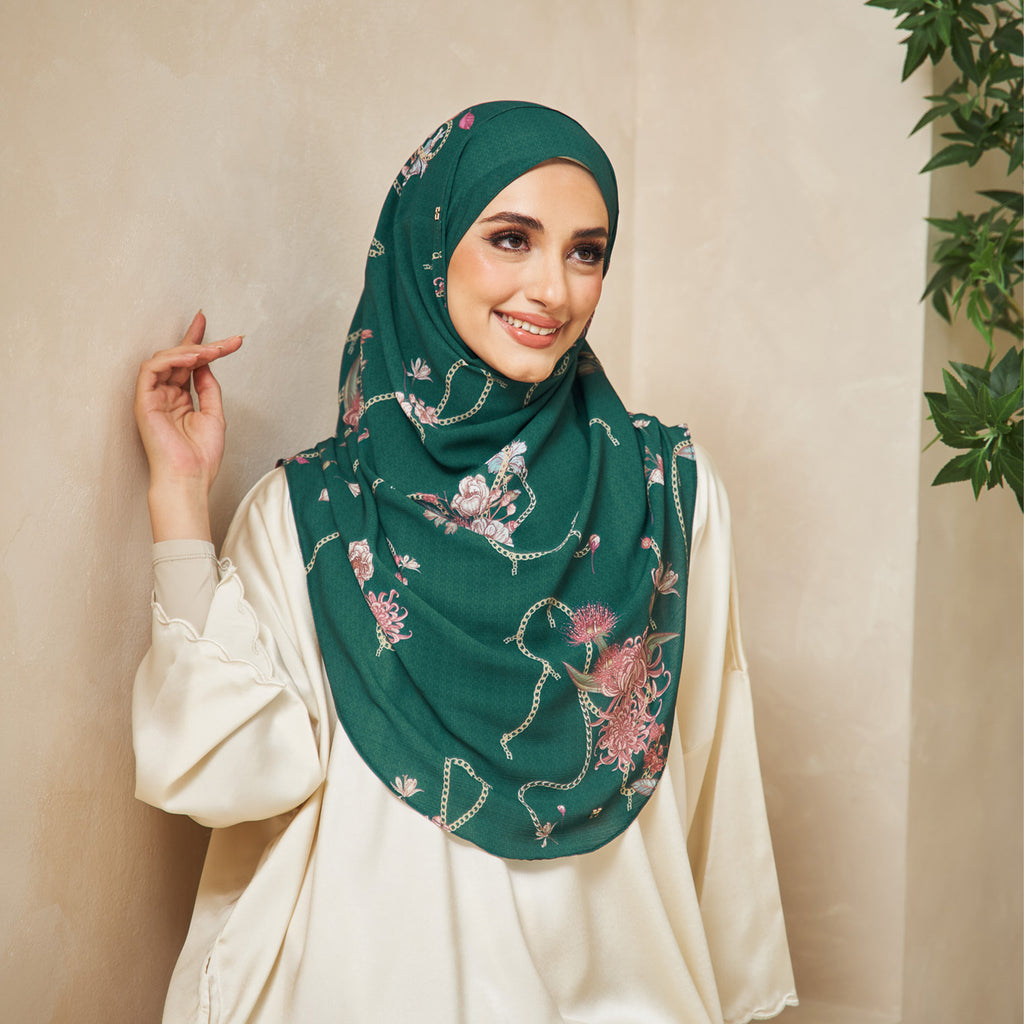 TWEELY-SO BASIC PERLA FLORA in EMERALD