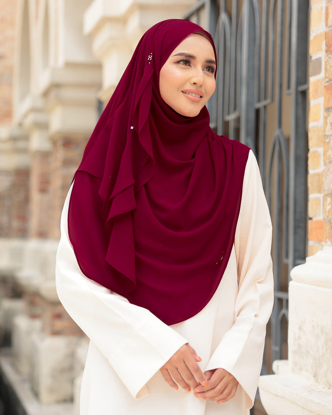 WAVERLY-SO in GERANIUM RED