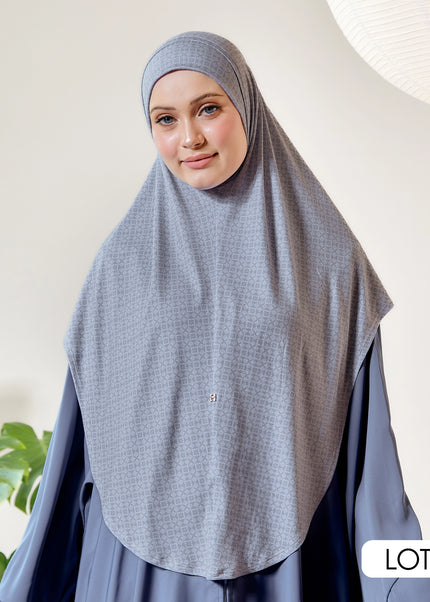 SO-MARJAN TWILL NC TRELLIS in GRAY CLOUD