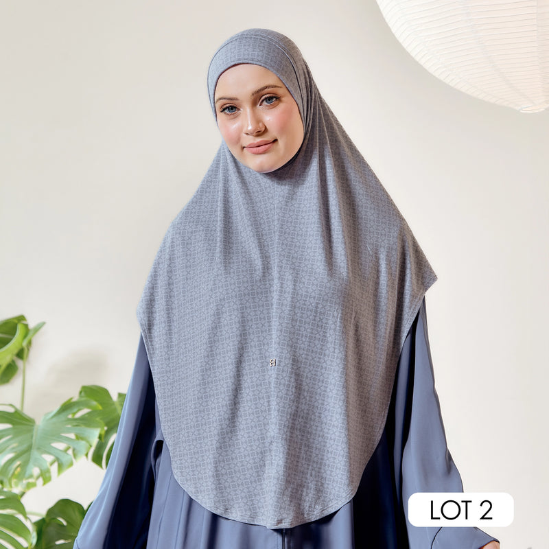 SO-MARJAN TWILL NC TRELLIS in GRAY CLOUD