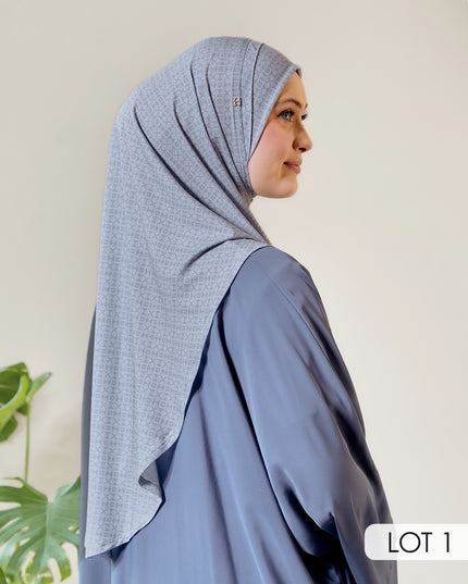 SO-MARJAN TWILL NC TRELLIS in GRAY CLOUD