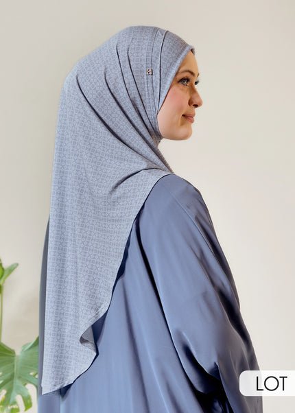 SO-MARJAN TWILL NC TRELLIS in GRAY CLOUD