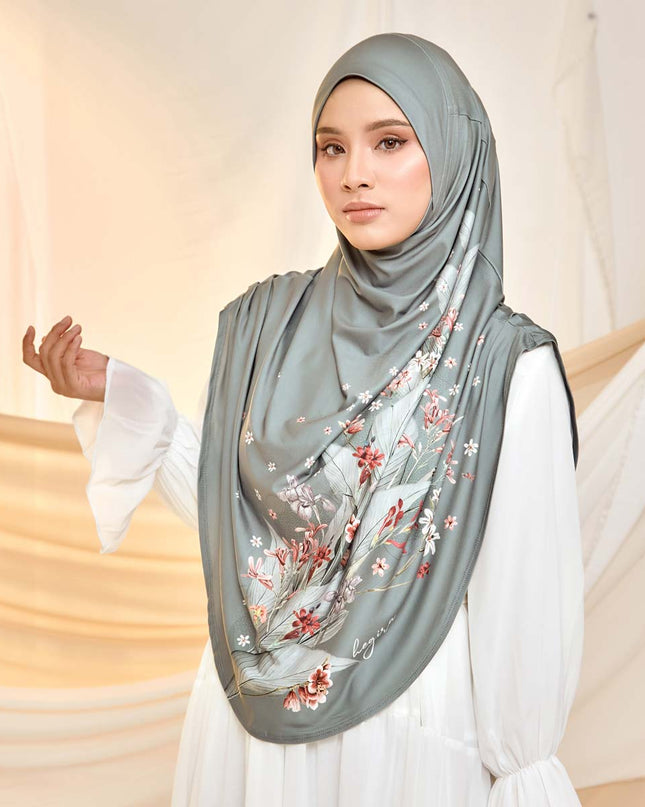 SO-ABLY FOLIAGE FANTASY in GREEN GRAY