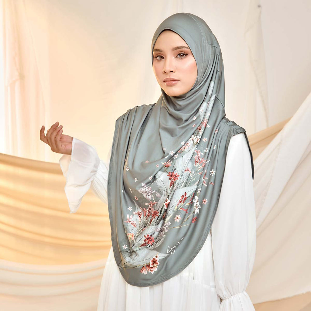 SO-ABLY FOLIAGE FANTASY in GREEN GRAY