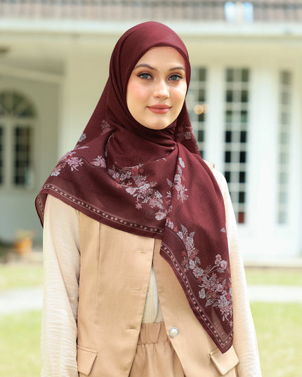 PS-GARLAND VOILE in HENNA