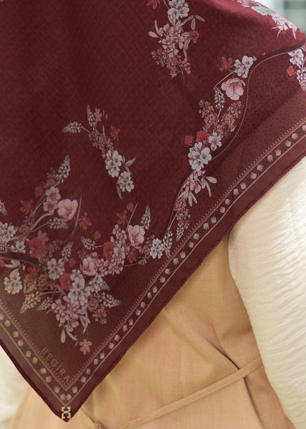 PS-GARLAND VOILE in HENNA