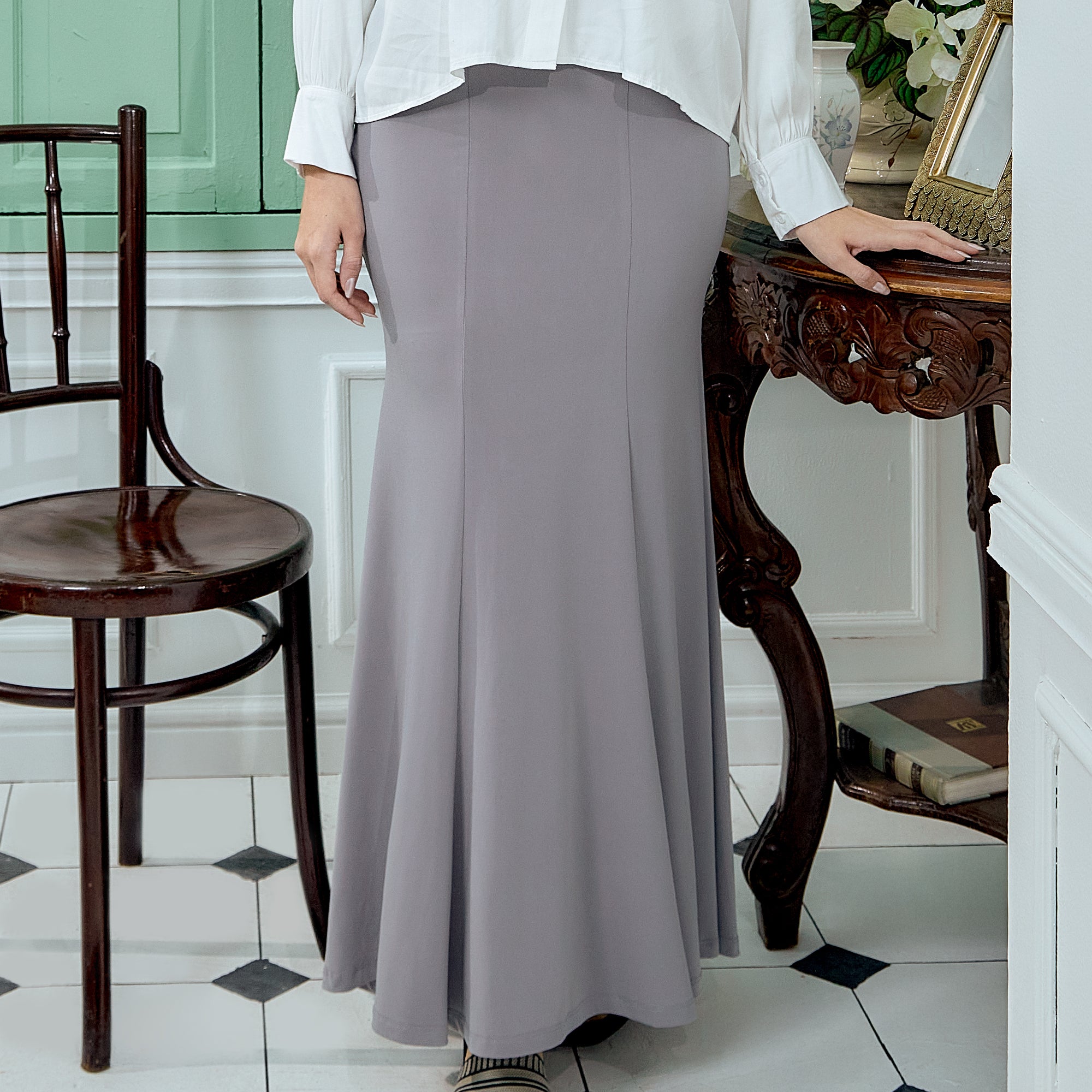 SKIRT SYS-SWIFTY in HEATHER