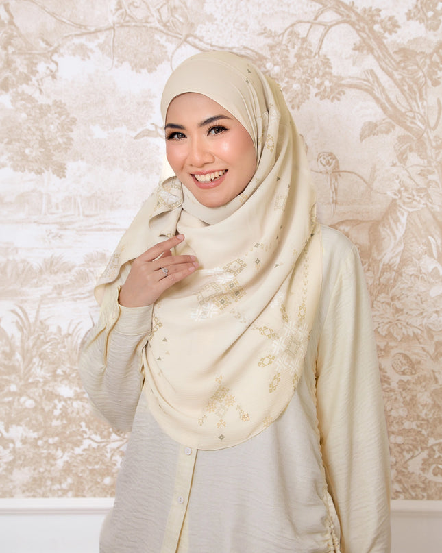 TWEELY-SO RUFFLES JALINAN in IVORY LACE