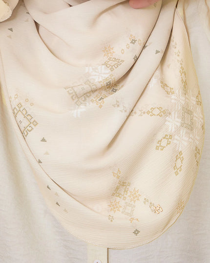 TWEELY-SO RUFFLES JALINAN in IVORY LACE