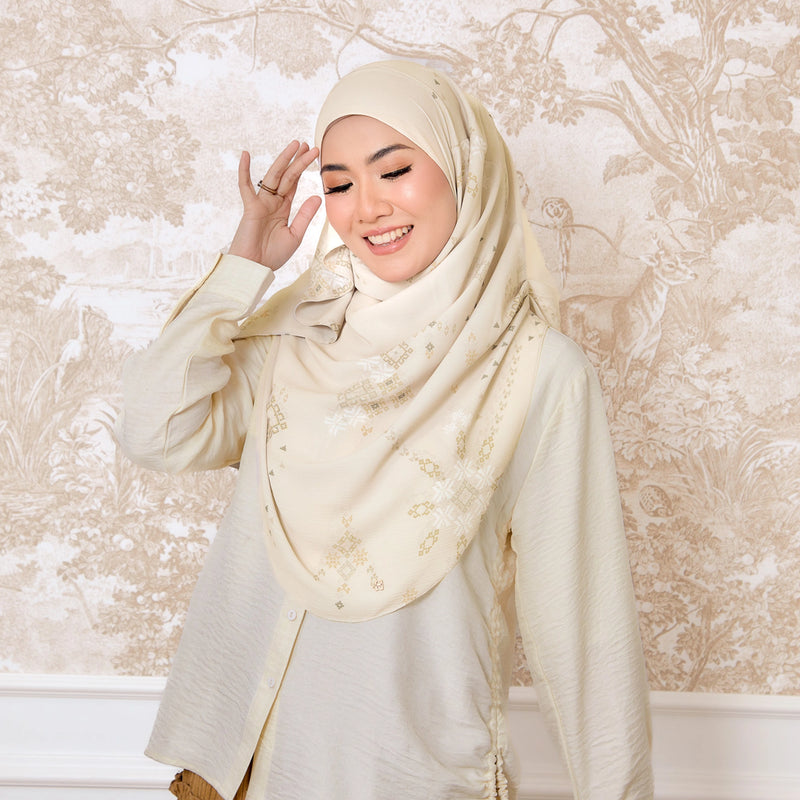 TWEELY-SO RUFFLES JALINAN in IVORY LACE