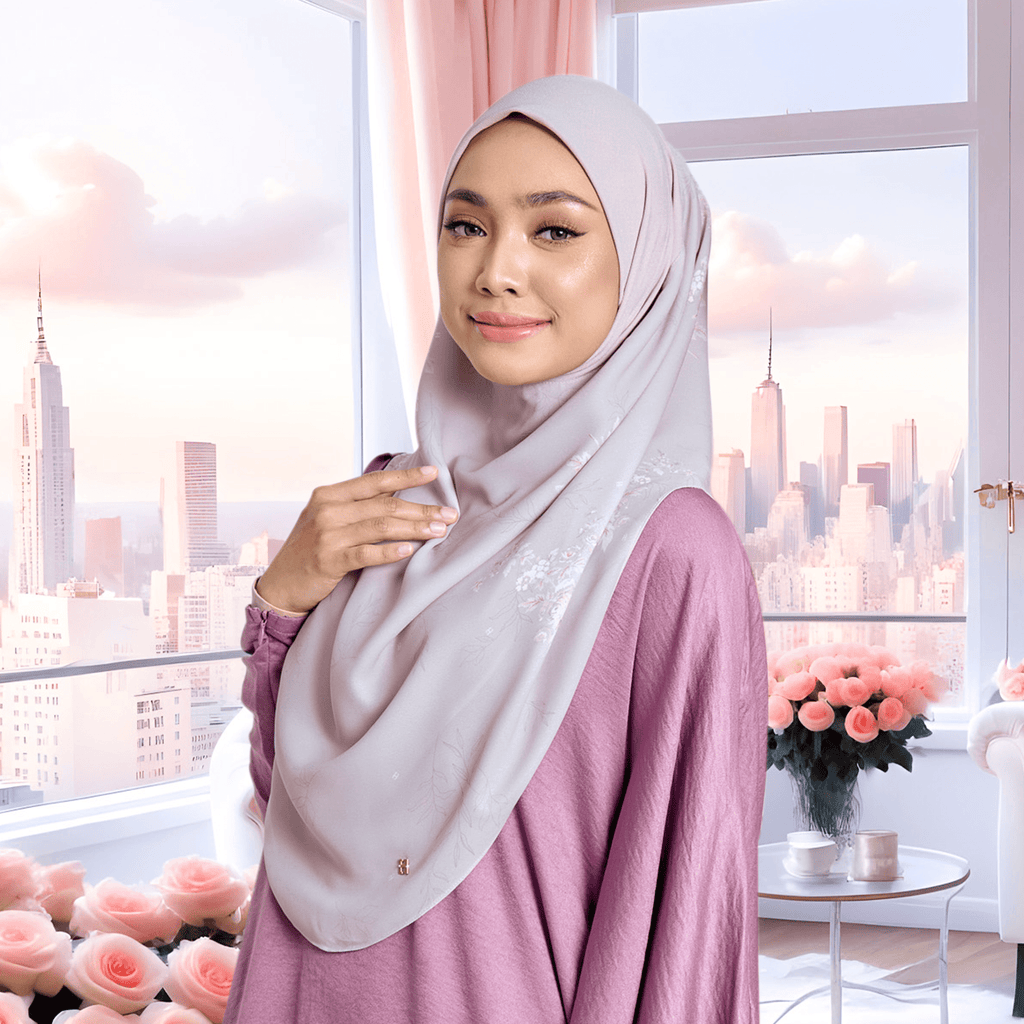 Jilbab rose pale hotsell