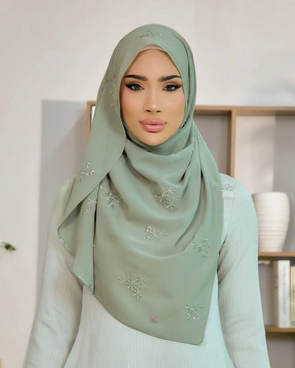 SWEETLY-SO LUXE ELARA in LIGHT OLIVE