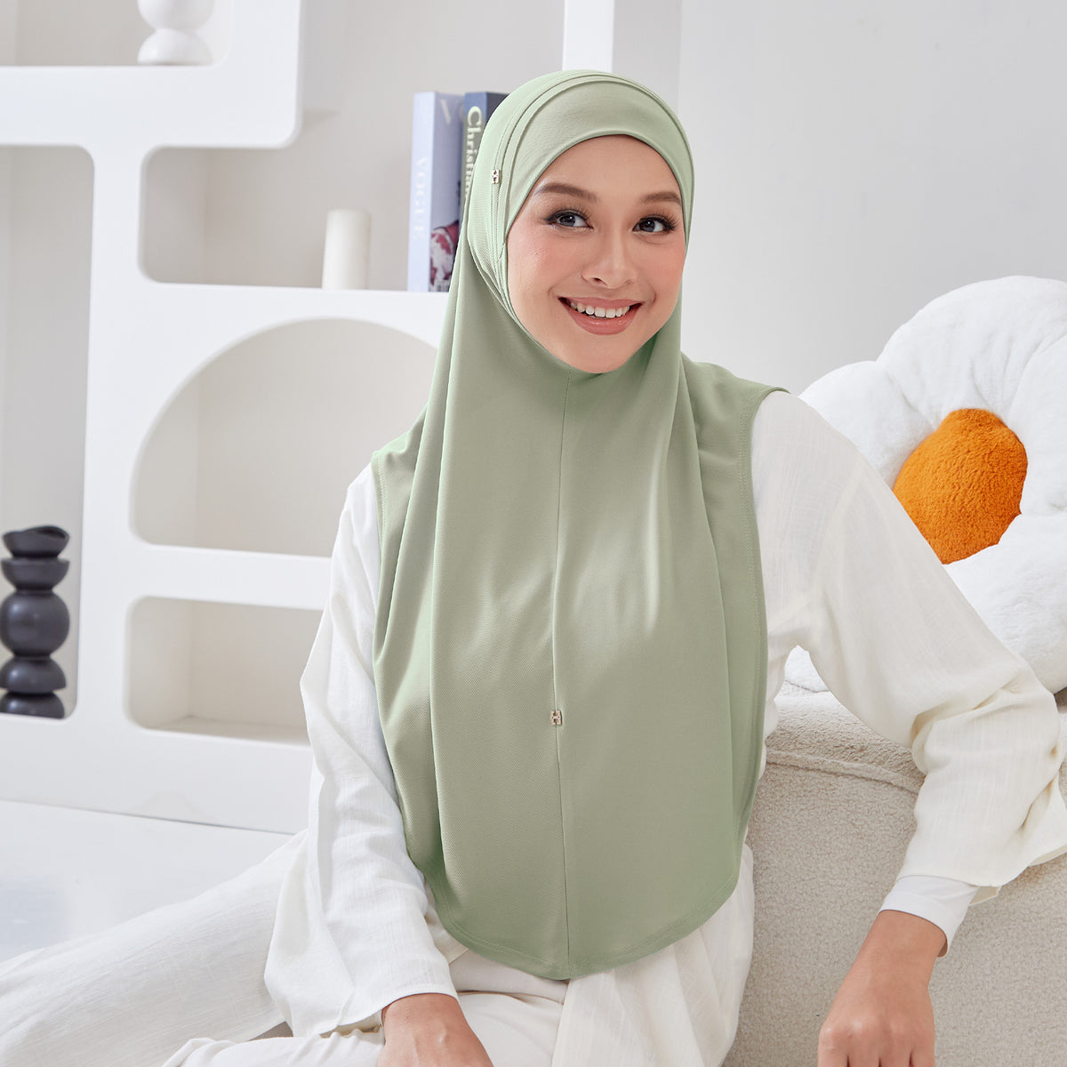 SO-MARJAN TWILL in LIGHT CACTUS