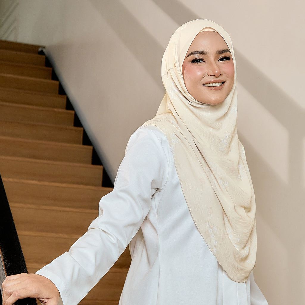 TWEELY-SO BASIC SPRINKLED GEOMETRIC in LUNA CREAM