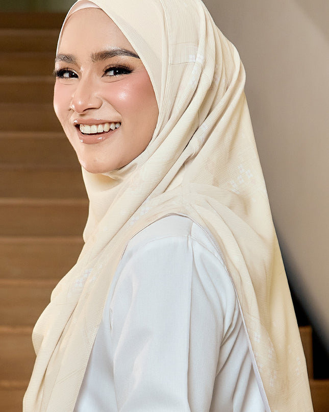 TWEELY-SO BASIC SPRINKLED GEOMETRIC in LUNA CREAM