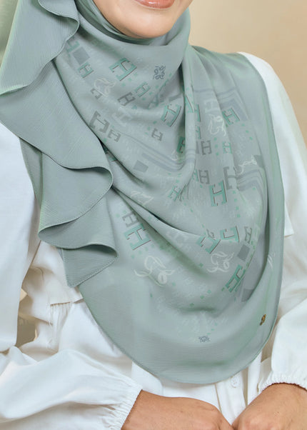 TWEELY-SO RUFFLES SIGNATURE in MISTY JADE