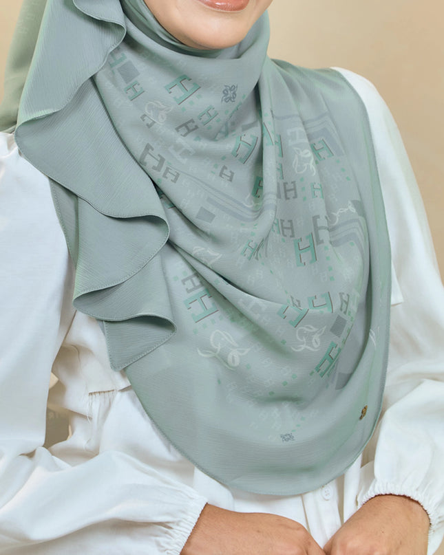 TWEELY-SO RUFFLES SIGNATURE in MISTY JADE