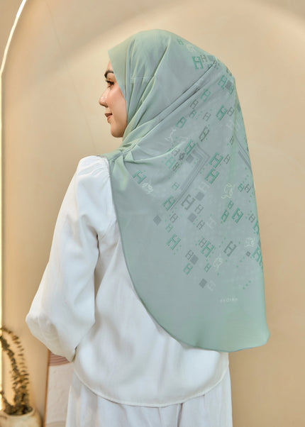 TWEELY-SO RUFFLES SIGNATURE in MISTY JADE