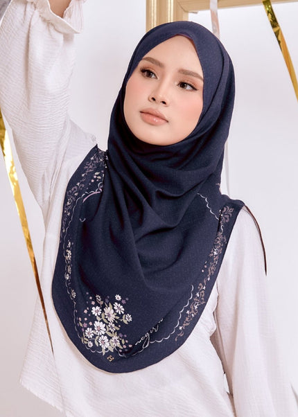 KEENLY-SO RIBBON DAISIES in NAVY