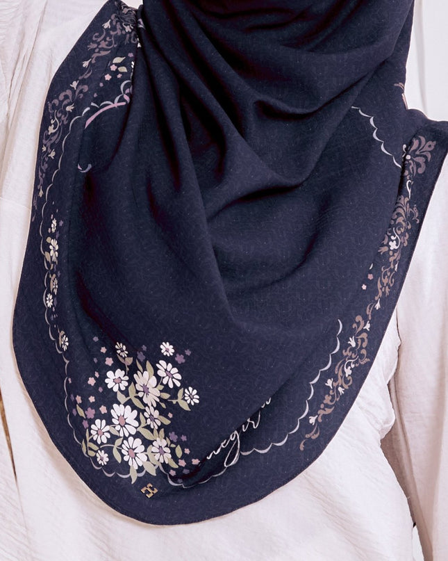 KEENLY-SO RIBBON DAISIES in NAVY