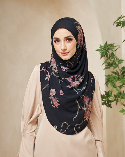 TWEELY-SO BASIC PERLA FLORA in NOIR