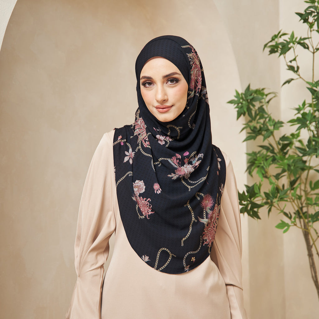 TWEELY-SO BASIC PERLA FLORA in NOIR