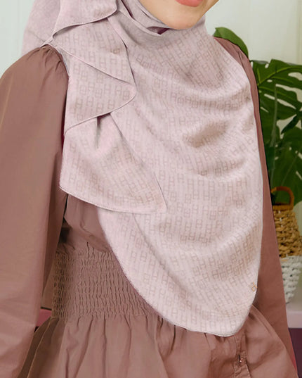 TWEELY-SO RUFFLES BINARY in PALE BLUSH